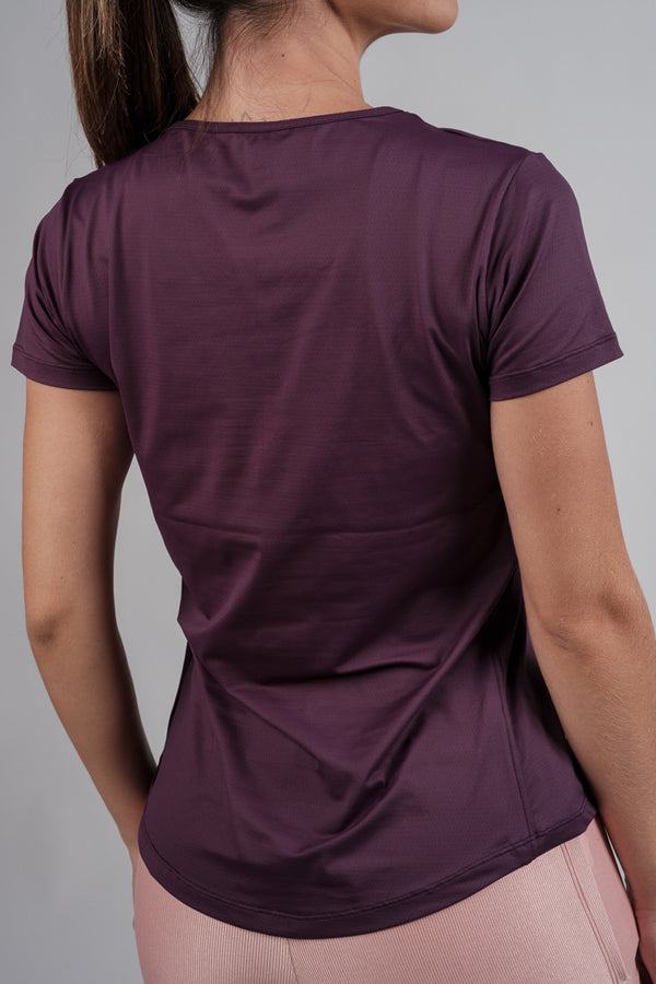 Blusa Dry Fit Berinjela