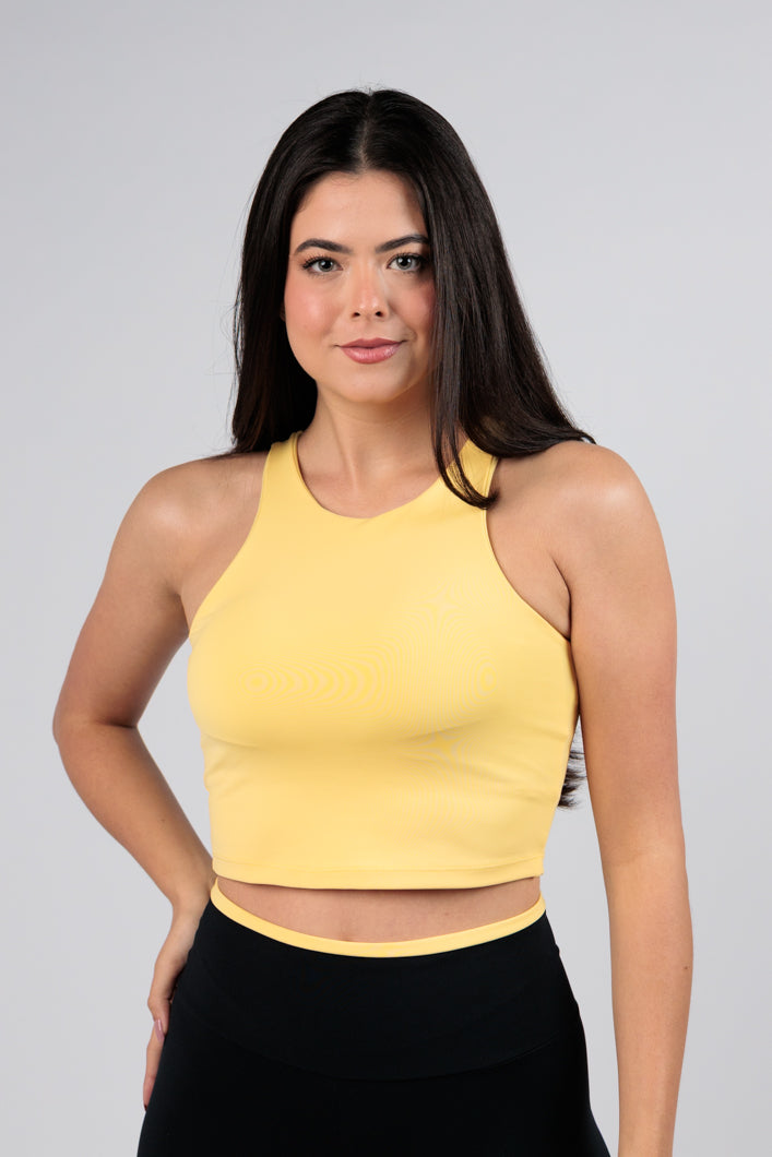 Cropped Alma Amarelo