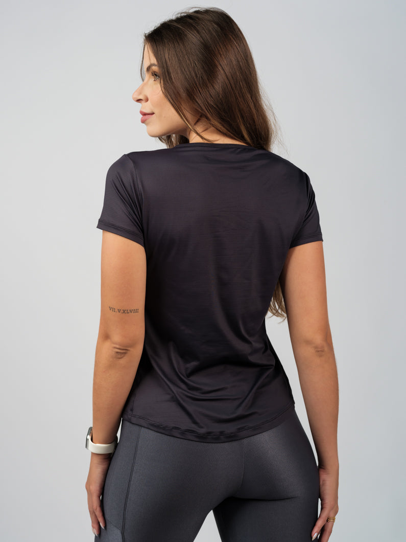 Blusa Dry Fit Preta