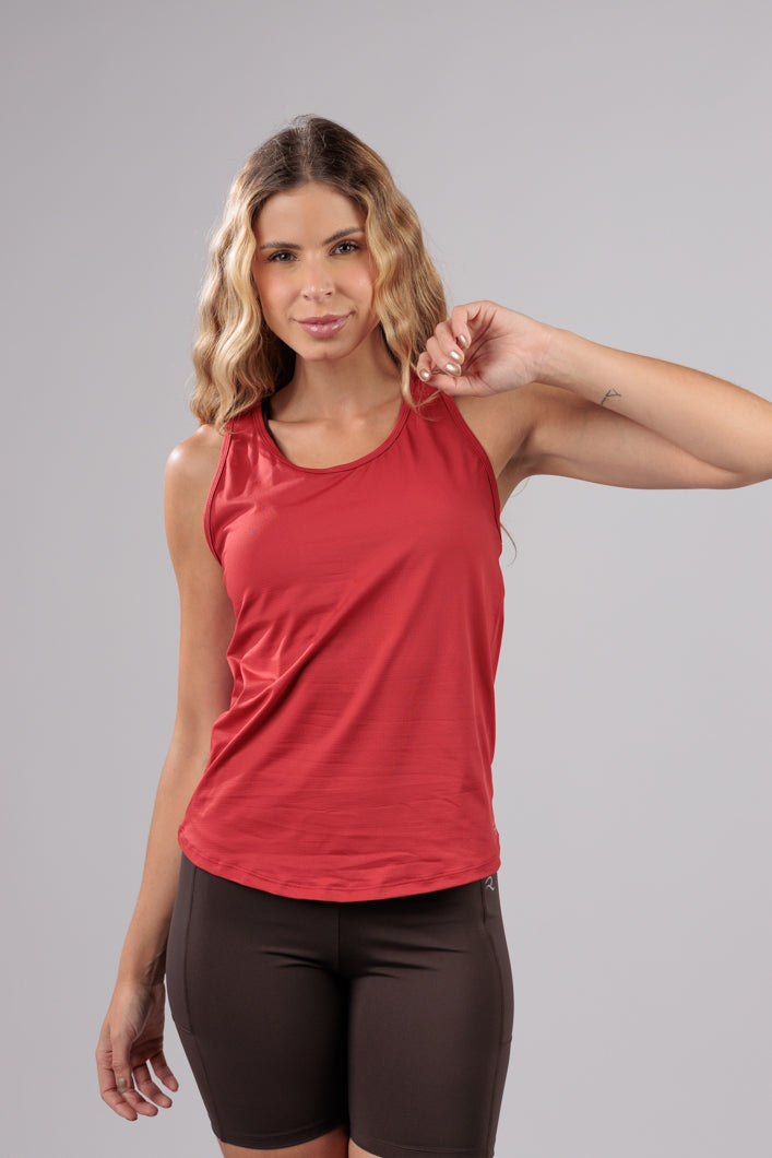 Regata Dry Fit Vermelha