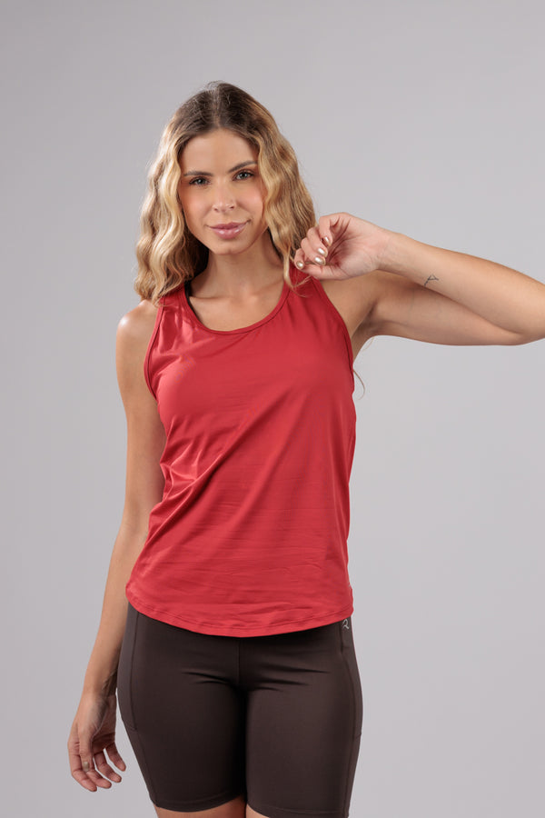 Regata Dry Fit Vermelha