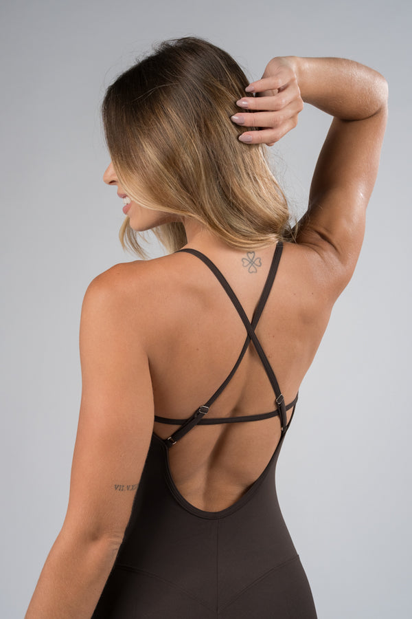 Macacão Suplex Coffe