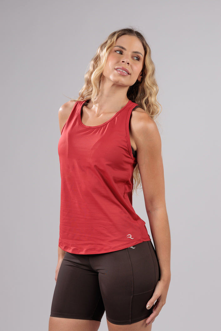 Regata Dry Fit Vermelha