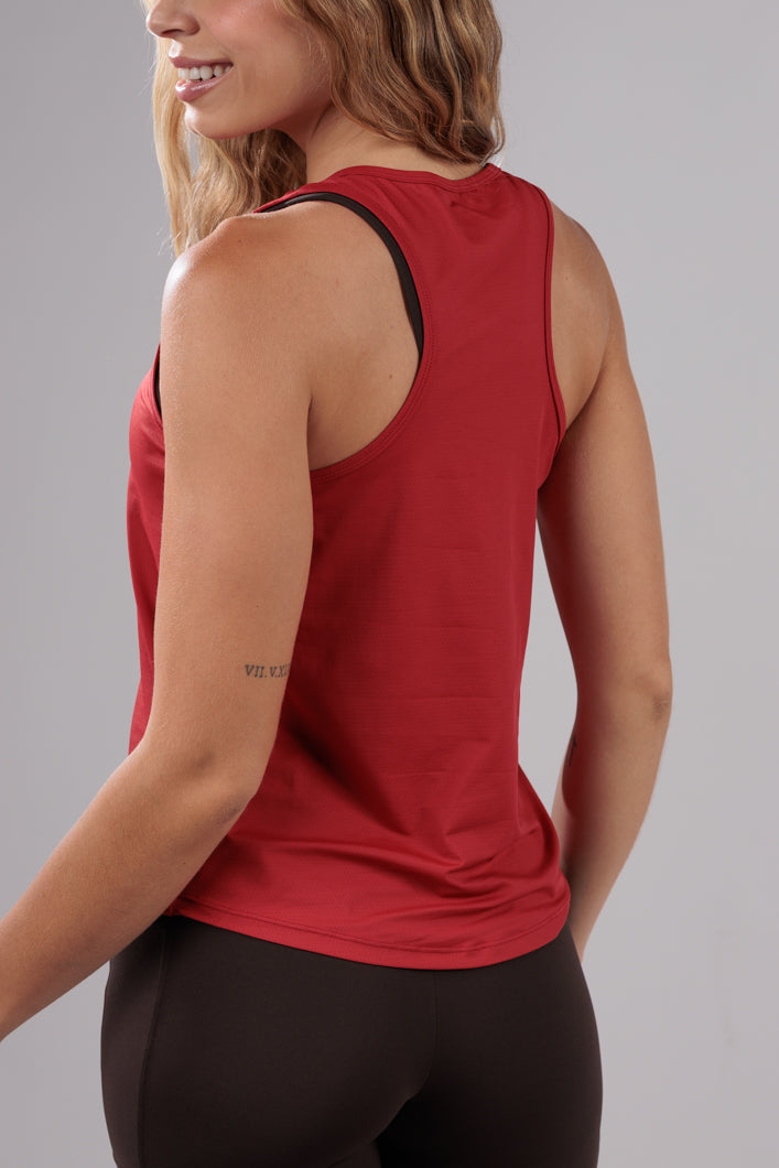 Regata Dry Fit Vermelha