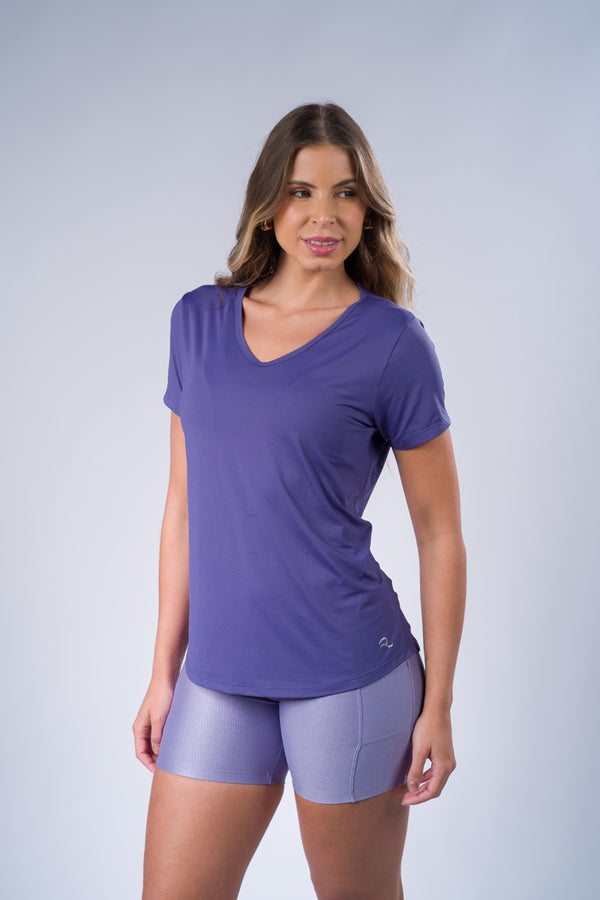 Blusa Dry Fit Roxa