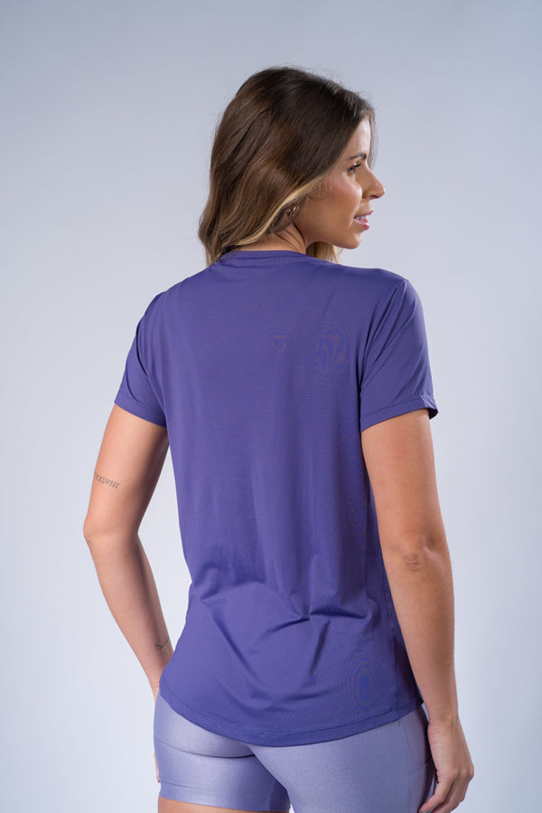 Blusa Dry Fit Roxa