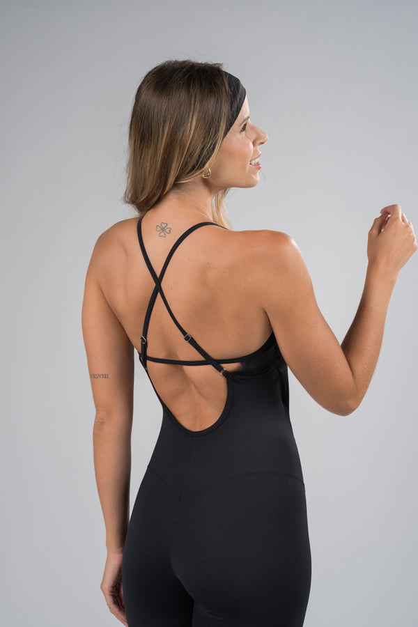 Macacão Suplex Preto