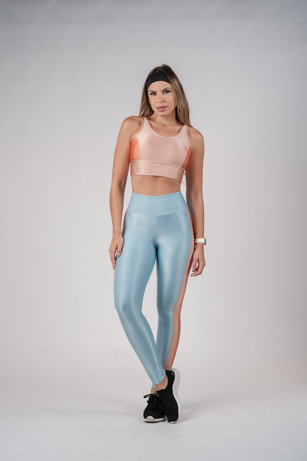 Legging Rayp Lover Azul Bebê Detalhada