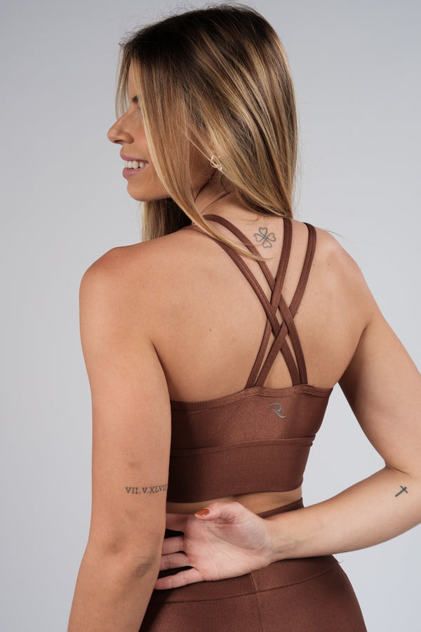 Cropped Sofia Cappuccino