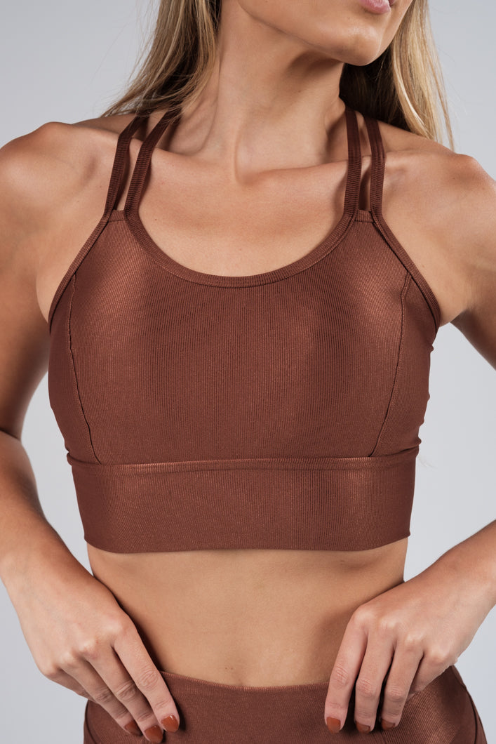 Cropped Sofia Cappuccino