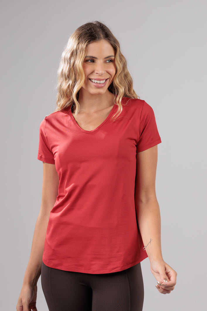 Blusa Dry Fit Vermelha