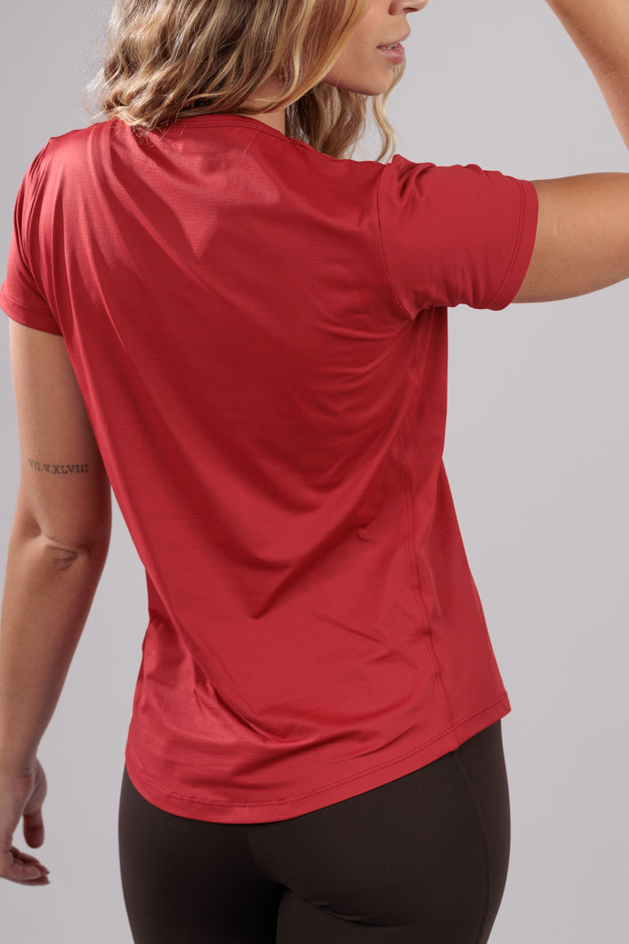 Blusa Dry Fit Vermelha