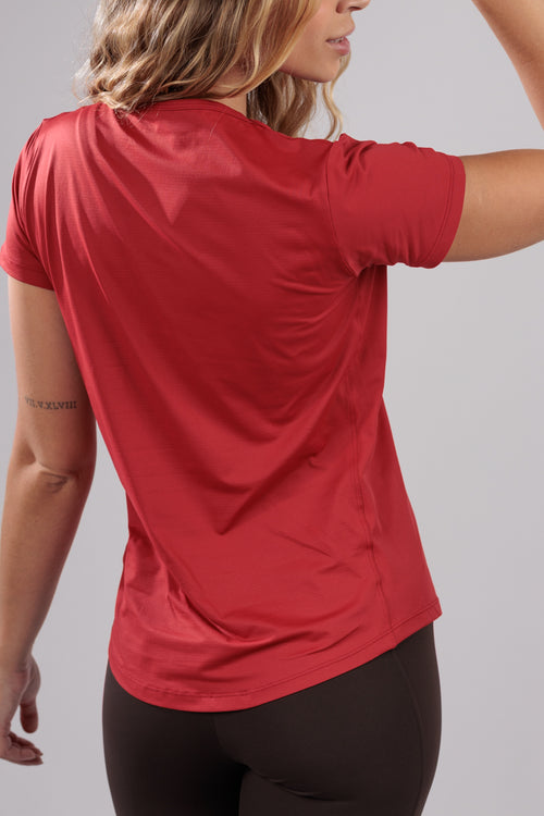 Blusa Dry Fit Vermelha