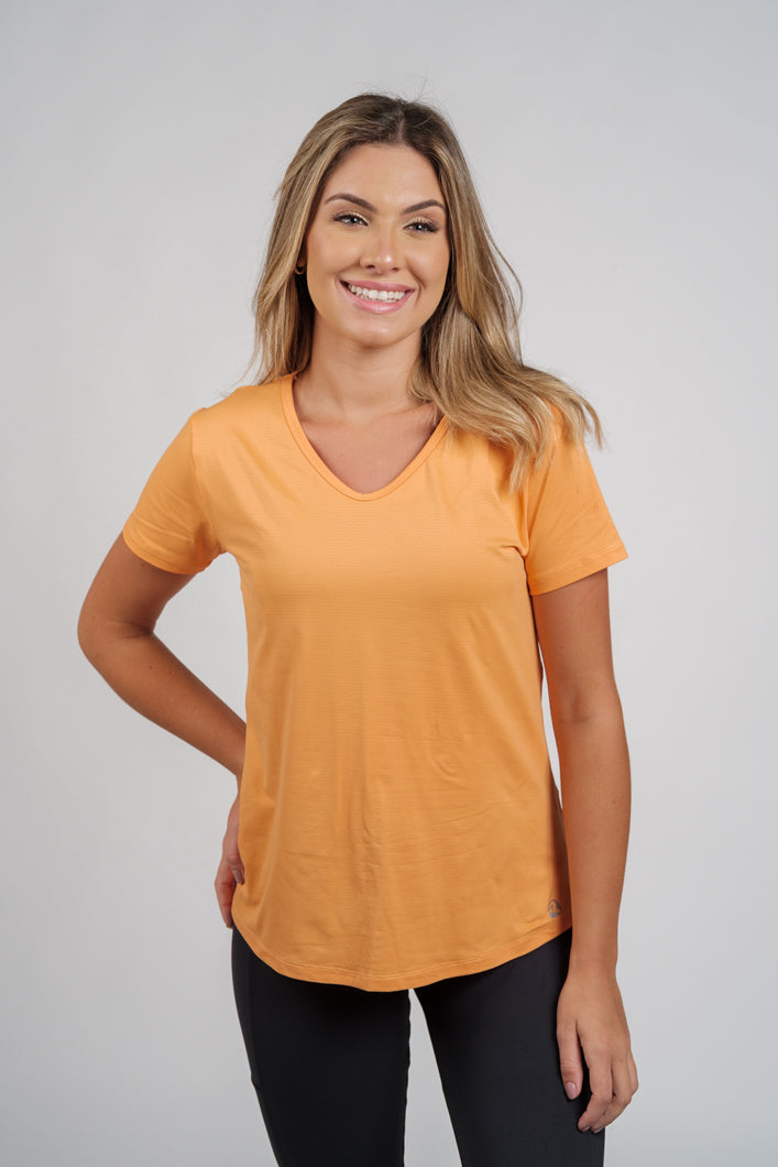 Blusa Dry Fit Laranja