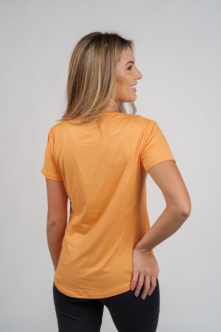Blusa Dry Fit Laranja