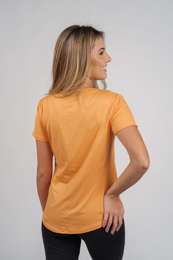 Blusa Dry Fit Laranja