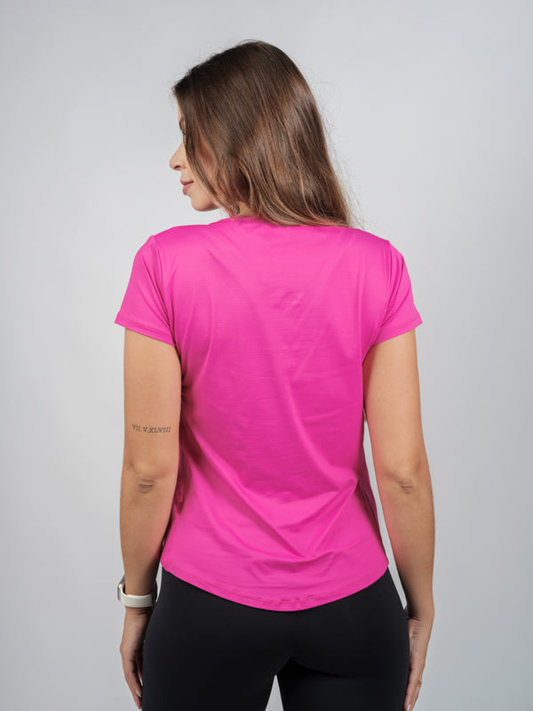 Blusa Dry Fit Rosa Barbie