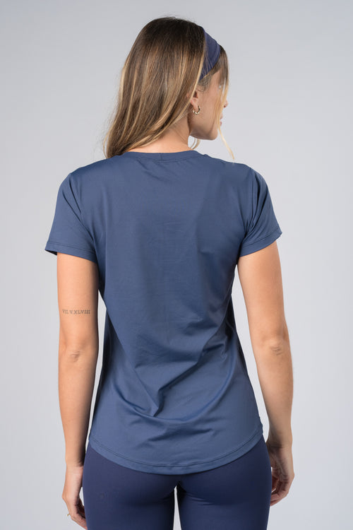 Camisão Dry fit azul