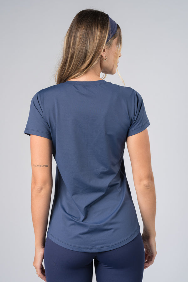 Camisão Dry fit azul