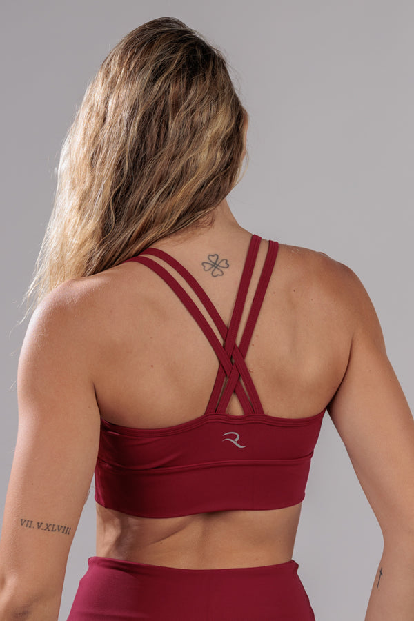 Cropped Ketten Bordô