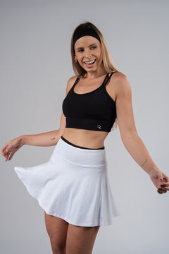 Short Saia Tela Branca