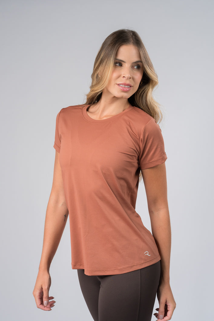 Camisão dry fit marrom