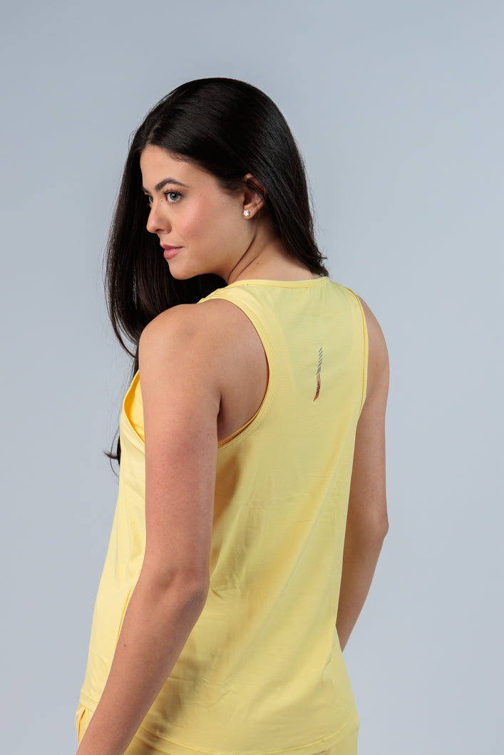 Regata Dry Fit Amarelo