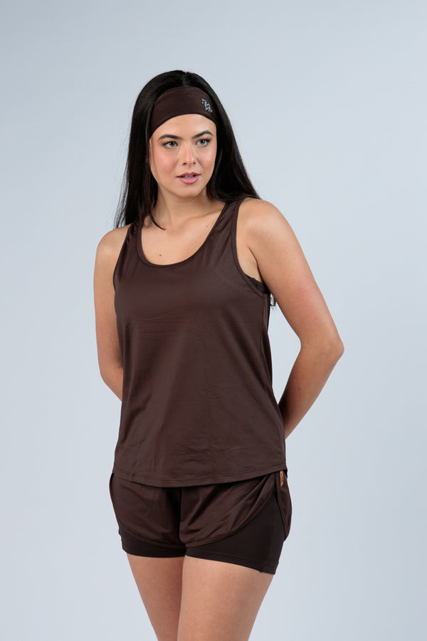 Regata Dry Fit Marrom