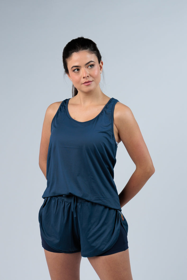 Regata Dry Fit Azul