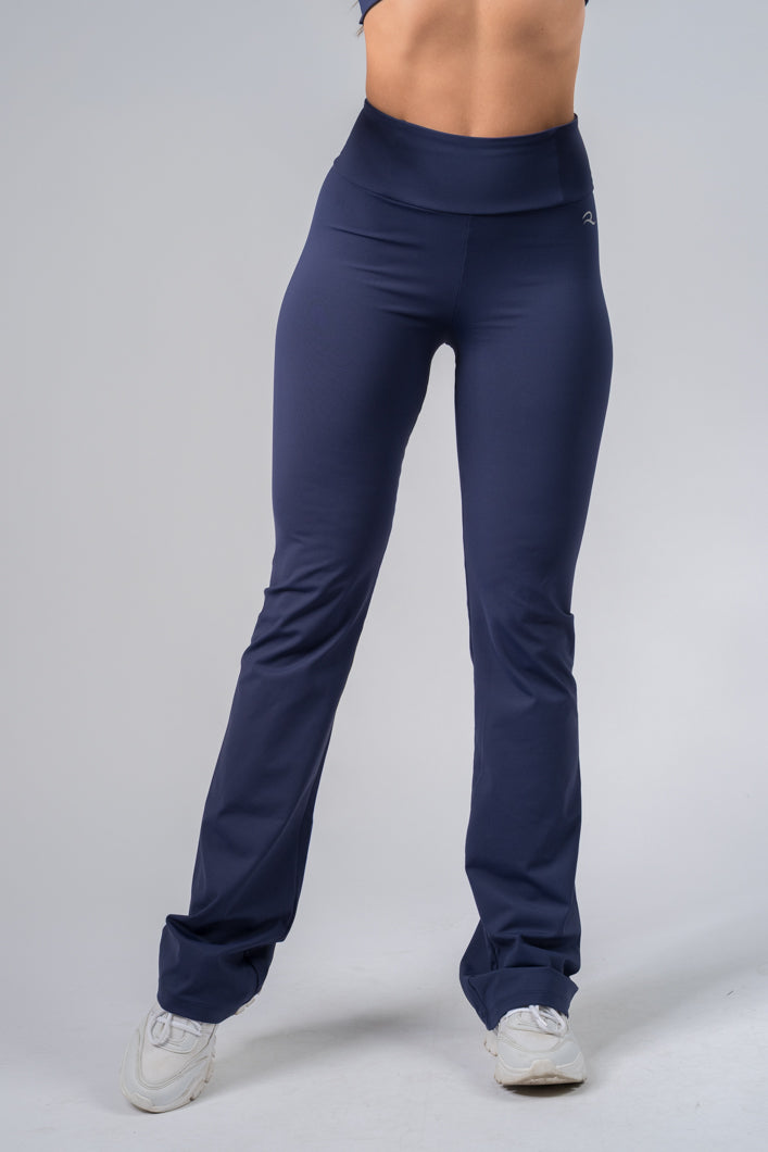 Calça Reta Azul Marinho