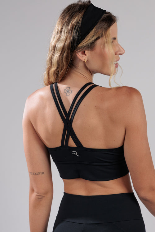 Cropped Ketten Preto