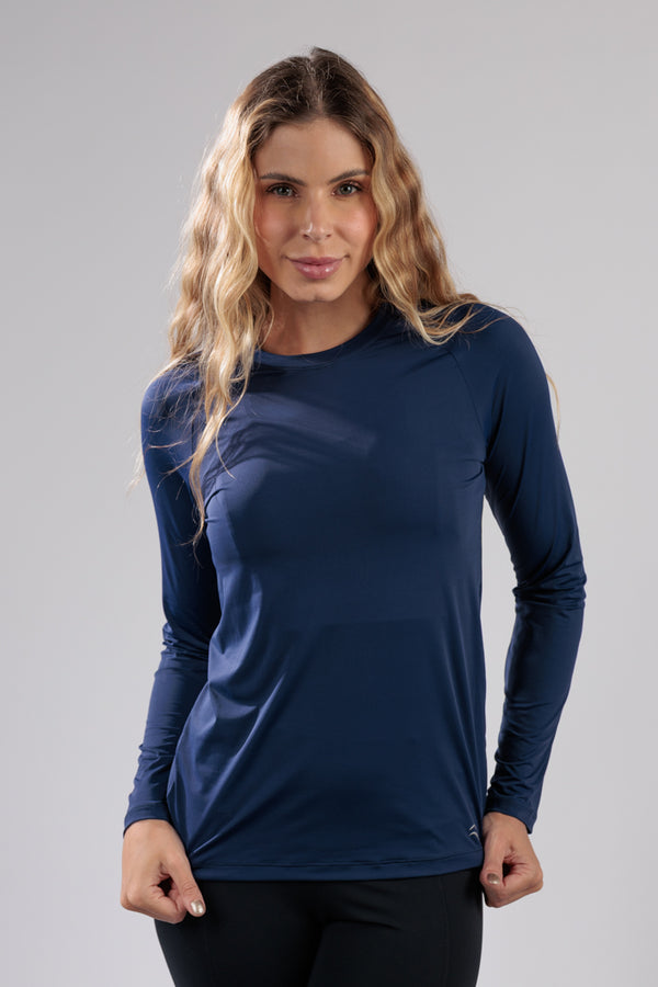 Blusa UV Azul Marinho