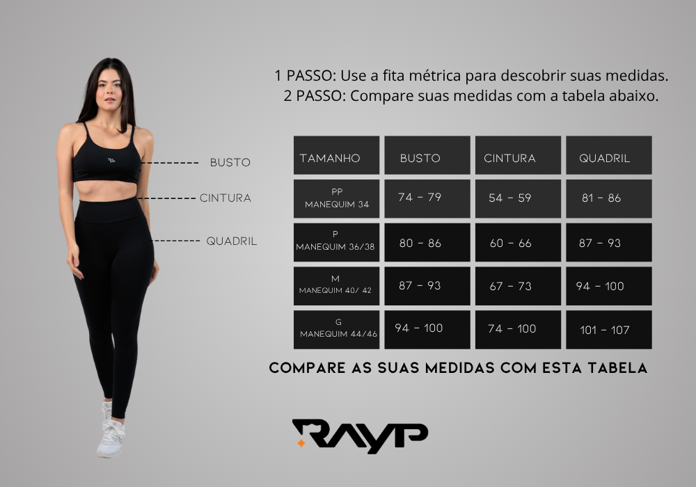 Tabela de Medidas