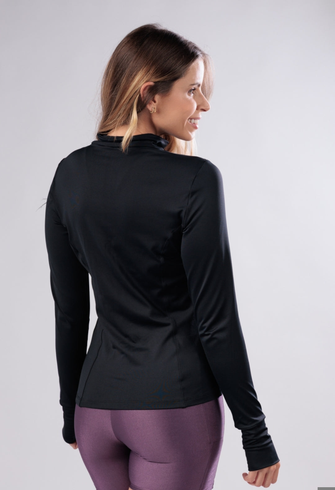 Casaco Slim preto