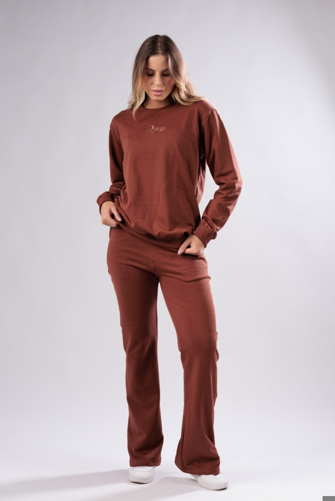 Calça de Moletom Rayp Marrom