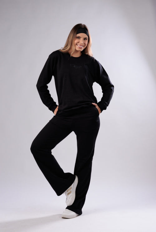 Calça de Moletom Rayp Preta