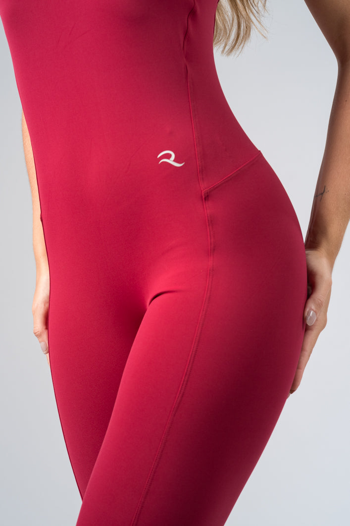 Macacão Suplex Bordô