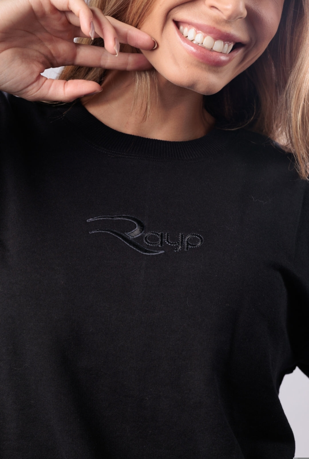 Conjunto de Moletom Rayp Preto